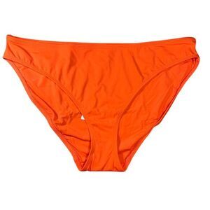 NWT Andie Women's XL Orange Bikini Bottom Swimwear Solid Swim Vacation Beach